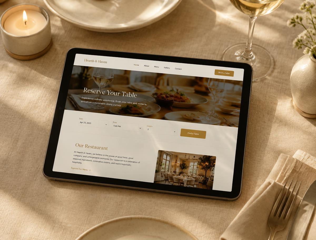 TableFirst project by Jared Digital